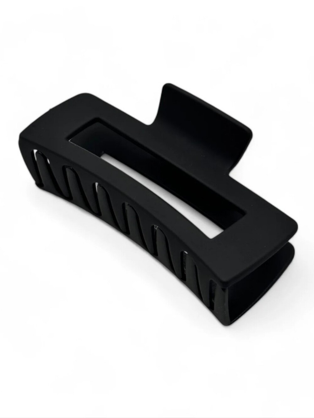 Matte Hair Claw Clip for Unisex - Stylish Grip Rectangle Frosted Hair Clip